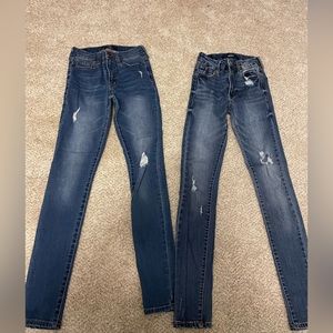 Aeropostale skinny jeans lot. Size 00